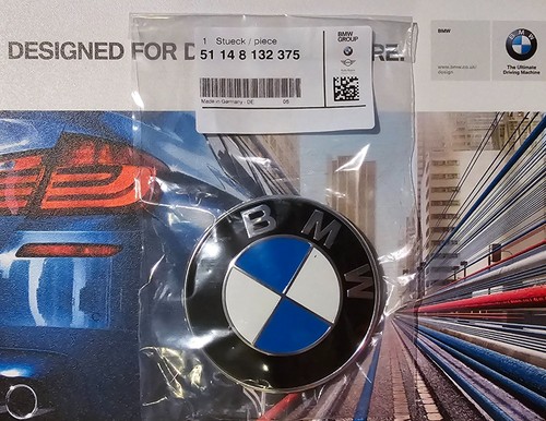 New genuine bmw bonnet emblem - genuine,