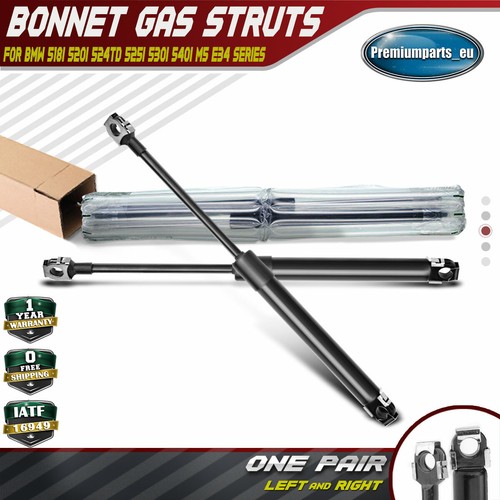 Bonnet hood gas - 2x, struts